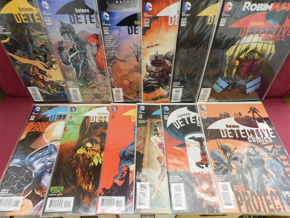 DETECTIVE COMICS 41 42 43 44 45 46 47 48 49 50 51 52 DC COMIC RUN 2015 VF/NM
