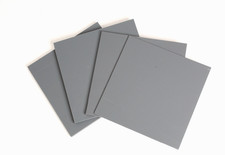 Grey PVC Sheet (RAL 7011) - 3mm - 12mm UPVC Grey , Cut to Size, Industrial Panel