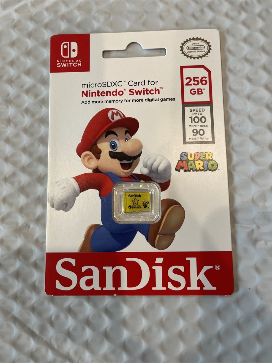 Microsd Card Switch Sandisk 256 SanDisk 256GB MicroSDXC Flash