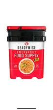 Readywise Emergency Food Supply, 124 servings + 4 Bonus servings, 10 lbs 15.1 oz