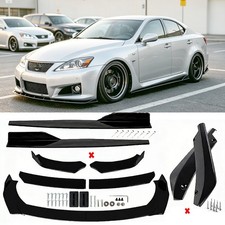 For Lexus Is250 Is350 Front Rear Bumper Lip Spoiler Body Kit Splitter Side Skirt