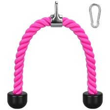 27 Inch Tricep Rope Cable Attachment Pull Down Rope for Cable Machine