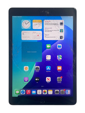 Apple iPad 7th Gen 128GB WiFi 10.2" Space Gray Model A2197 IOS 18.7 CRACK/WORKS