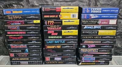 Sega Mega Drive Spiele - verschiedene Titel - aussuchen & auswählen - Multi Listing