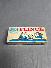 Vintage Parker Brothers Flinch Card Game Complete w/ Box  Rules Classic Family