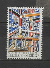Belgique  n° YT  1497  neuf** année 1969 - Tableau