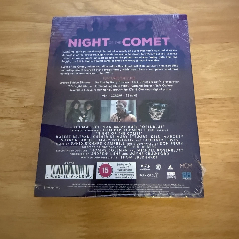 New - Night of the Comet - 88 Films Blu Ray With Slipcase & Poster - Image 3 of 3