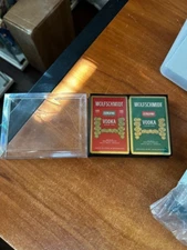 Playing Cards 2 sets Sealed Vintage Wolfschmidt Vodka