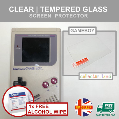 Nintendo GameBoy Original GB DMG 01 Tempered Glass Screen Protector ...