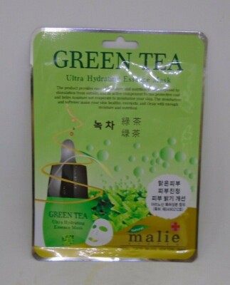 malie ultra hydrating essence mask 3 pack(Green Tea, Potato, Seaweed)