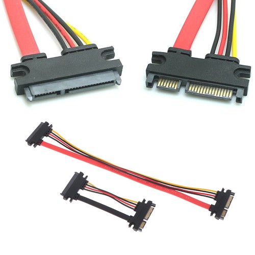 Câble d'extension SATA 22 broches mâle à femelle SATA 3 22 broches