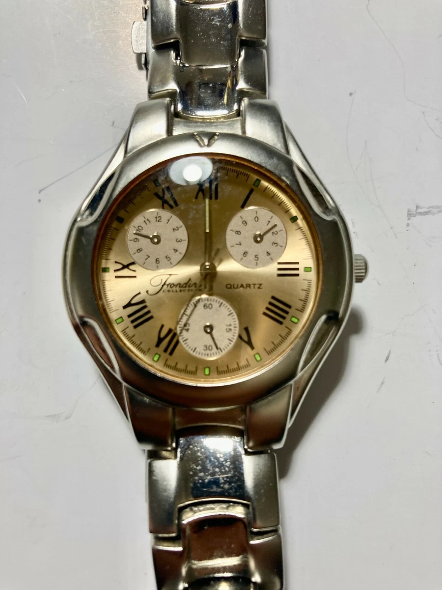 Fondini quartz watch value clearance