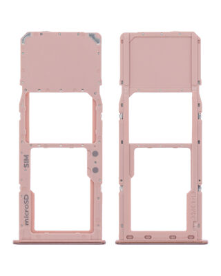 Replacement Single Sim Card Tray Compatible For Samsung Galaxy A51 4G A515 Pink
