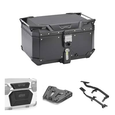 GIVI OUTBACK EVO SMART Topcase Schwarz Für Honda 500 CBF 2004-2012