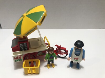 Playmobil 3848 Hot Dog Cart, Not A Complete set