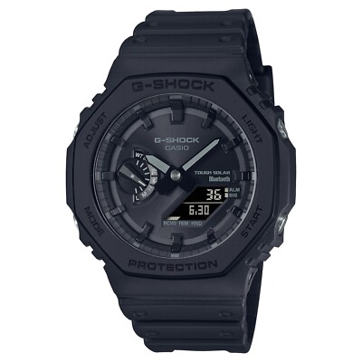 Casio G-Shock GA-B2100-1A1 GAB2100-1A1 Bluetooth Tough Solar Men's Black Watch
