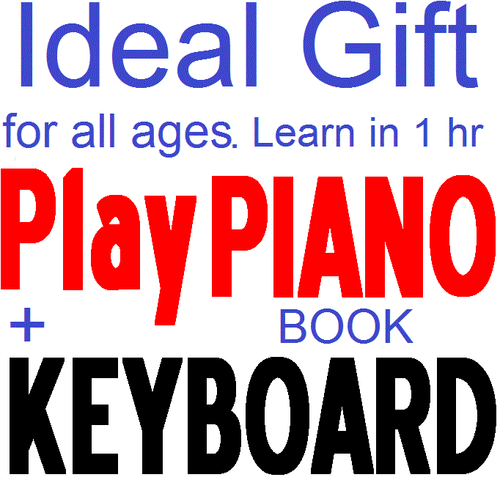 How to Read Play Keyboard Beginners Piano Music Lesson Tutor Book Learn in 1 hr - Picture 8 of 11