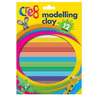 Modelliermasse, 12 Farben