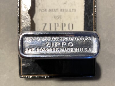 Extremely Rare vintage Zippo 1947-49 champion spark plugs
