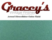 -Light Sherwood Green- Gracey's Vintage Finishes Nitrocellulose Guitar Lacquer.