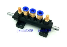 1# Coats Tire Changer Machine Five Way Air Control Valve 8mm Out Put Tyre Repair