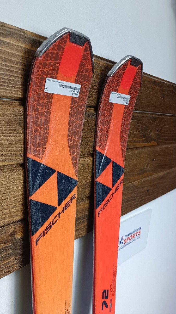 Fischer RC One 72 170cm Ski + Fischer 12 Bindings Winter Fun Fischer RC One 72 170cm Ski + Fischer 12 Bindings Winter Fun