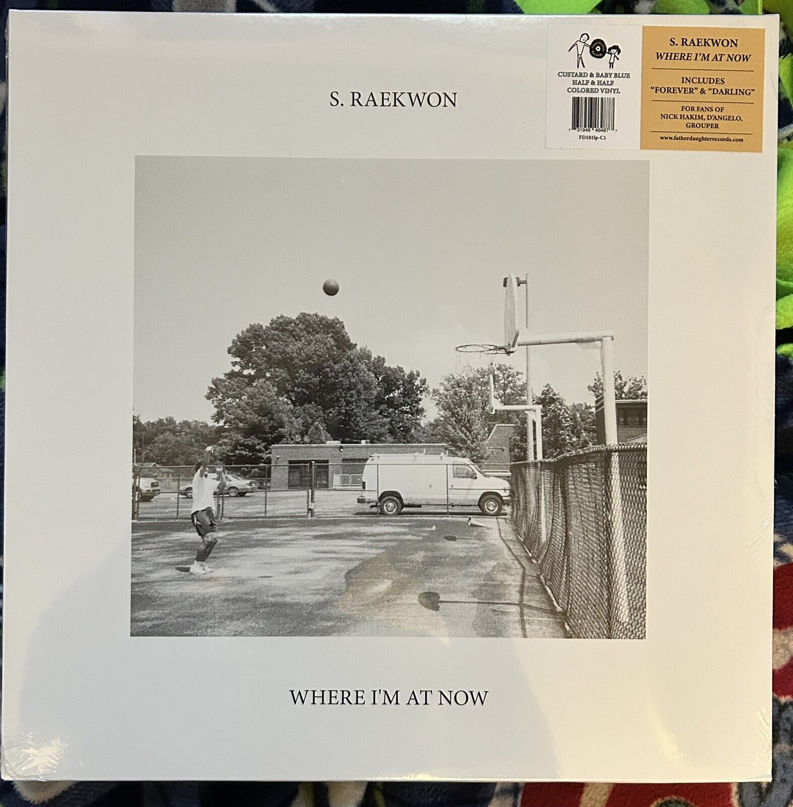 S. RAEKWON - Where I'm At Now NEW BLUE & CUSTARD VINYL LP R&B D’Angelo Grouper