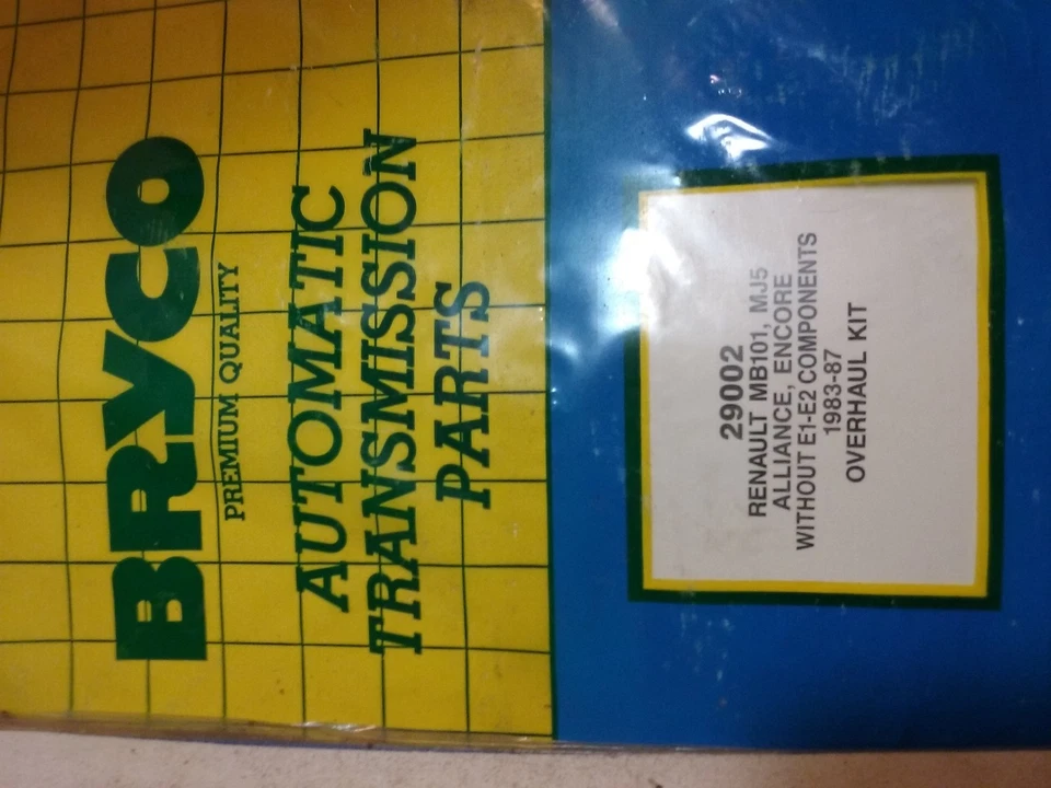 雷诺联盟,Encore MB101,MJ5 1983 - 1987 29002 - A 变速器横幅套件 — 第 2/4 张图片