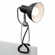 Briloner Klemmleuchte, schwarz 1xE14/max. 8W exkl. Spotleuchte mit Kabelschalter