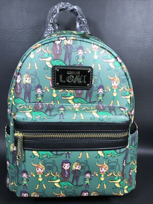 Loungefly Disney Marvel Loki Variants Mini Backpack