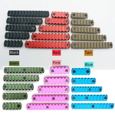 5/7/9/11/13Slot key mod Picatinny Rail Section Segment Mount Chamfer design Hunt