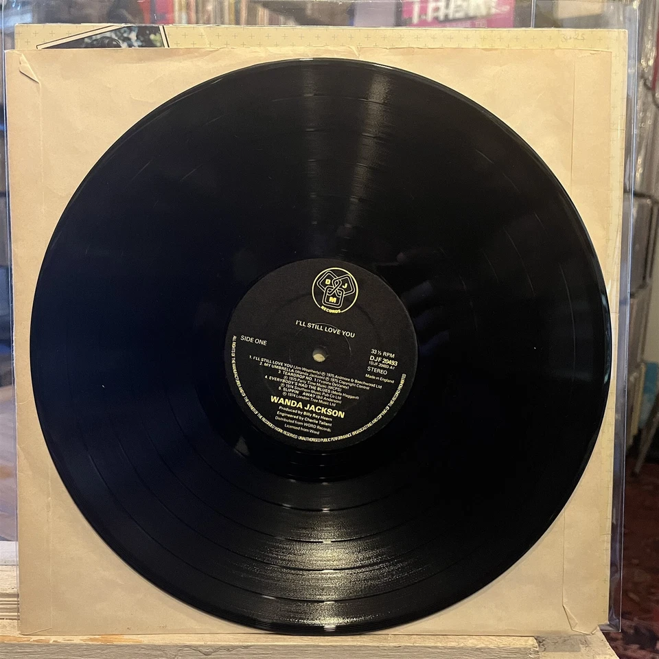[COUNTRY/ROCK]~EXC LP~WANDA JACKSON~I'll Still Love You~[1976~DJM]~UK IMPORT~ - Image 3 of 4