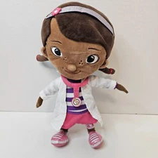 Disney Girl Doctor Mc Stuffins Plush Embroidery Eyes Stuffed Doll Toy