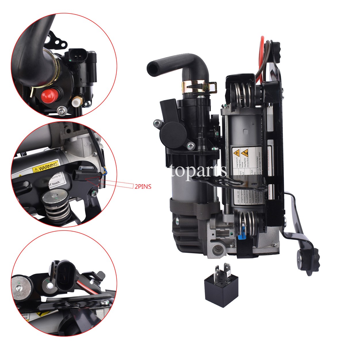 Air Suspension Compressor Pump 37206861882 For BMW 7 Series G11