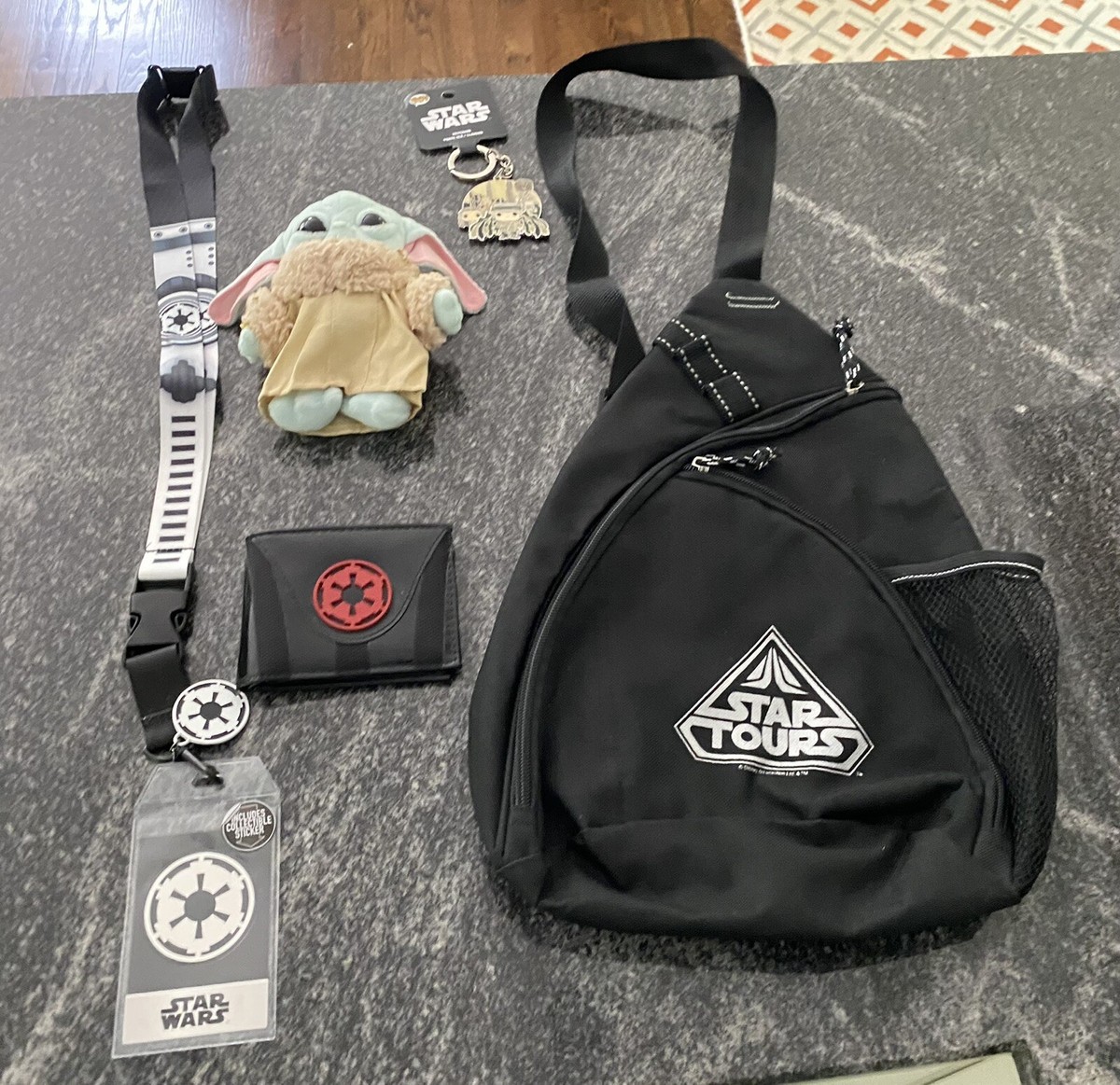 Disney World Hollywood Studios Star Tours Bag Keychain Lanyard 