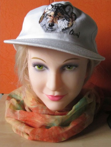 Cap Al Agnew Wolf Yellow Eyes Hat Guy 