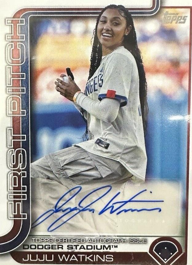 2025 Topps Series 1 - JuJu Watkins #FPA-JW for sale | eBay