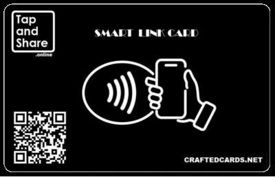 Tap & Share Smart Link Card Contactless Social Business Sharing NFC Tap ...