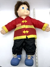 1985 VINTAGE CLASSIC ORIGINAL MY BUDDY HASBRO DOLL BLUE EYES Fireman *READ