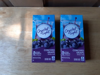 Crystal Light Grape Pitcher Packets Drink Mix ( 2 Boxes)    EXP. 4-2-26