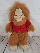 Jack Links Beef Jerky 16" Big Foot No Mess With Sasquatch Stuffed Animal Plush