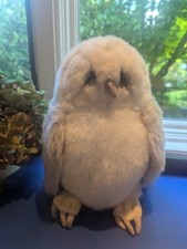 Dakin White Grey Owl Lou Rankin Friends Stuffed Plush 10"