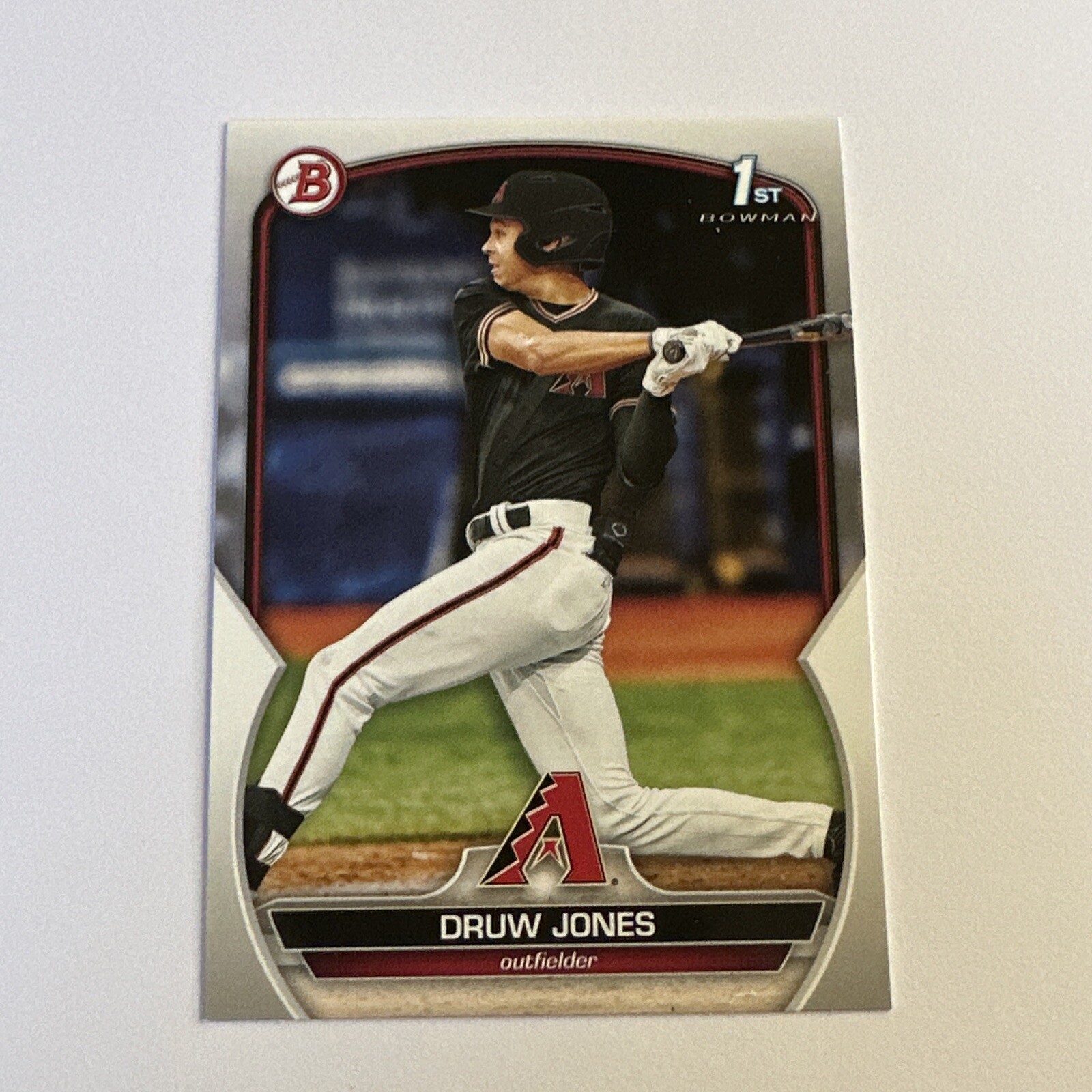 Druw Jones 1st Base Rookie Card RC 2023 Bowman Prospects BP-25 Diamondbacks