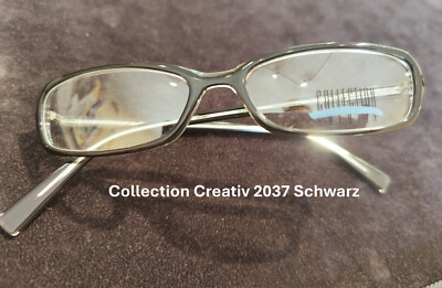 Collection Creativ 2037, Col. 300, 52-15, Brillenfassung Unisex, Schwarz