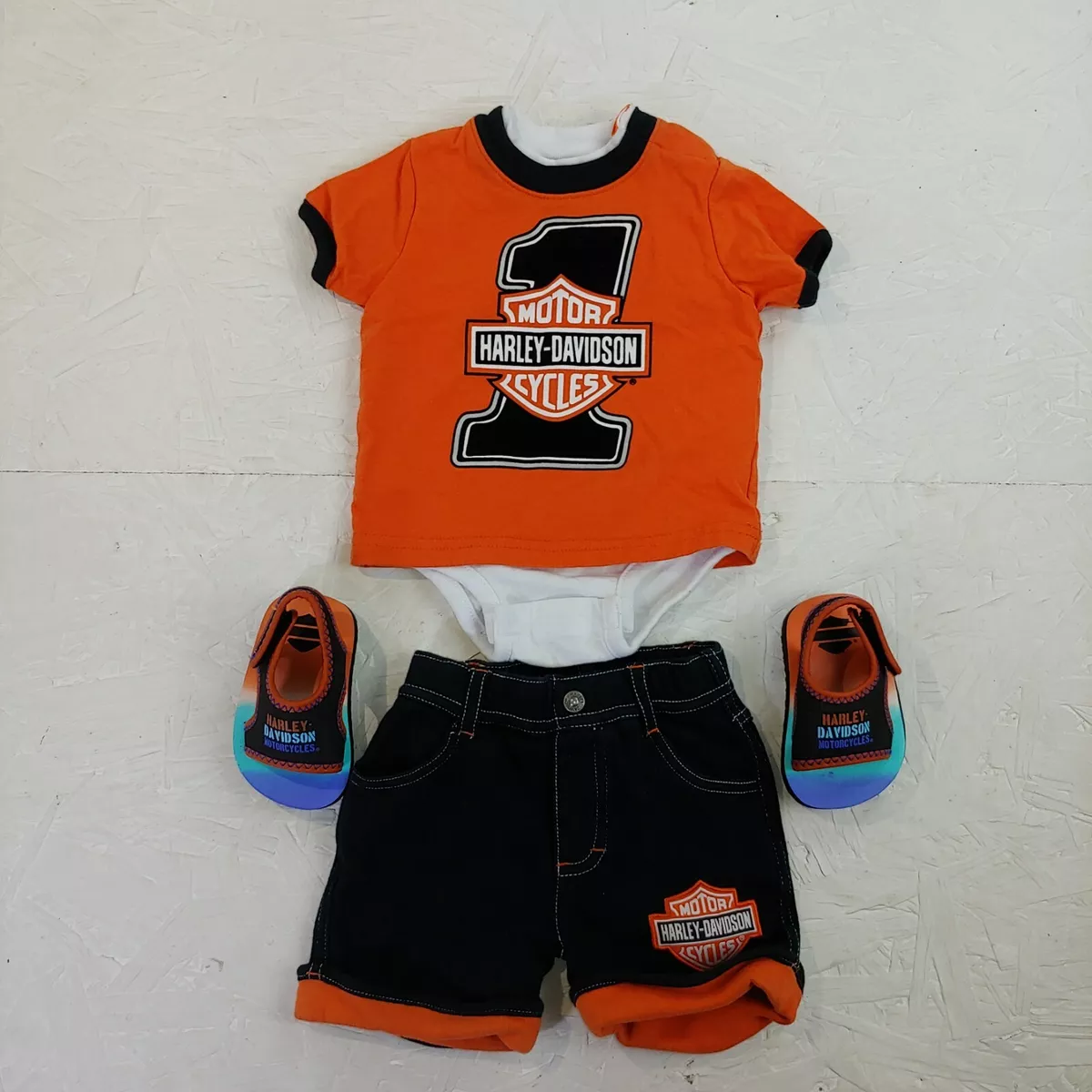 Harley davidson sale outfits for babies