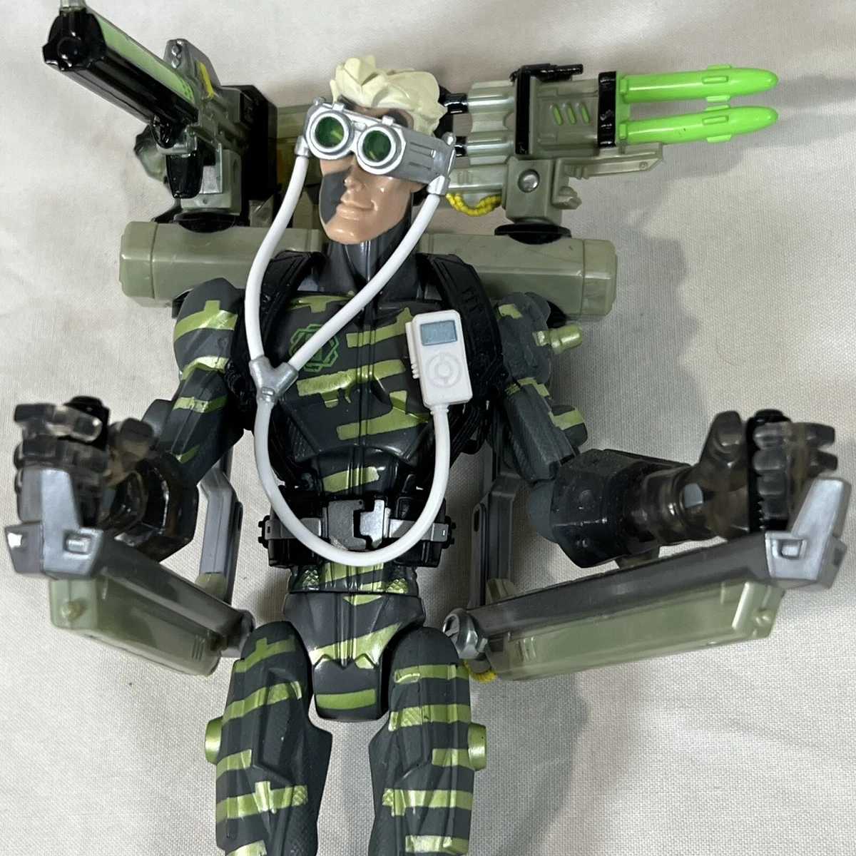 GI Joe Sigma 6 Hi Tech Technology Specialist w Exo Gun Suit