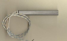 FAST HEAT Cartridge Heater 12.5mm Dia X 80mm Long 300W 240V 18" Fiberglass Lead