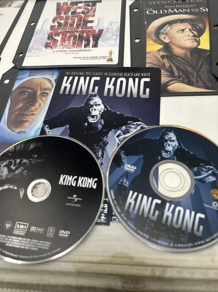 Lot of 15 DVD’s King Kong, Auntie Mame , Midnight Cowboy , The Artist , Fred A Foto 4 de 4