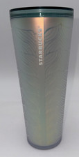 Tumbler Starbucks 24 oz Mermaid Tail  Cold Cup Soft Touch No Straw