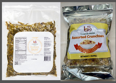 Fermented Tea Leaf & Assorted Crunchies_Uniquely Burma Lahpet Thok Combo (1.0kg)